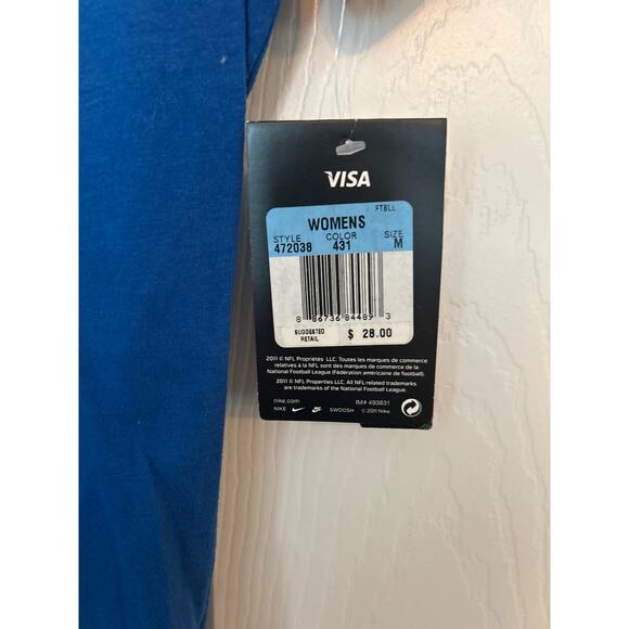 NWT Indianapolis Colts women’s t-shirt, v neck fitted, Size M - Picture 3 of 7